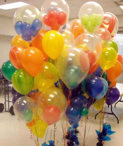 different types of balloons